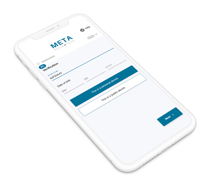 Digital Patient Intake Interface